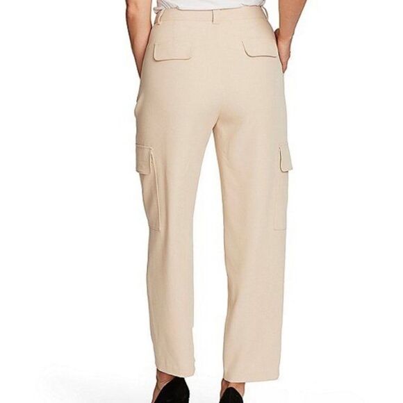 Vince Camuto Twill Cargo Slim Leg Ankle Pa… - Picture 2 of 12